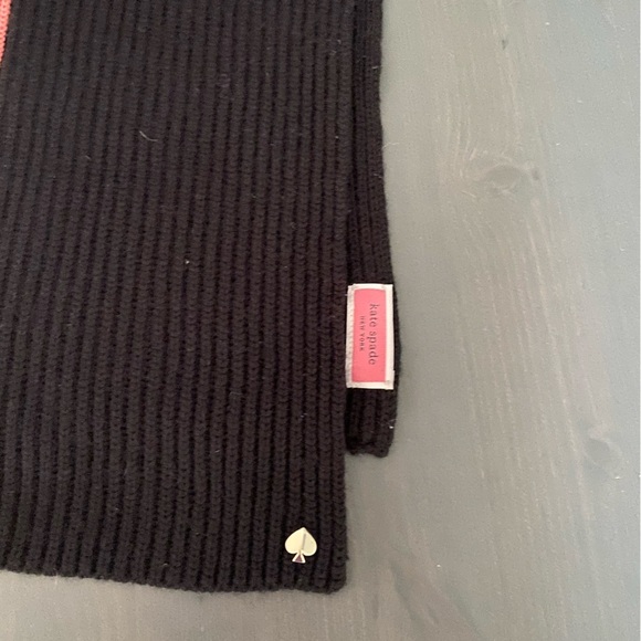 KATE SPADE NEW YORK colorblock wool blend scarf - Picture 5 of 8